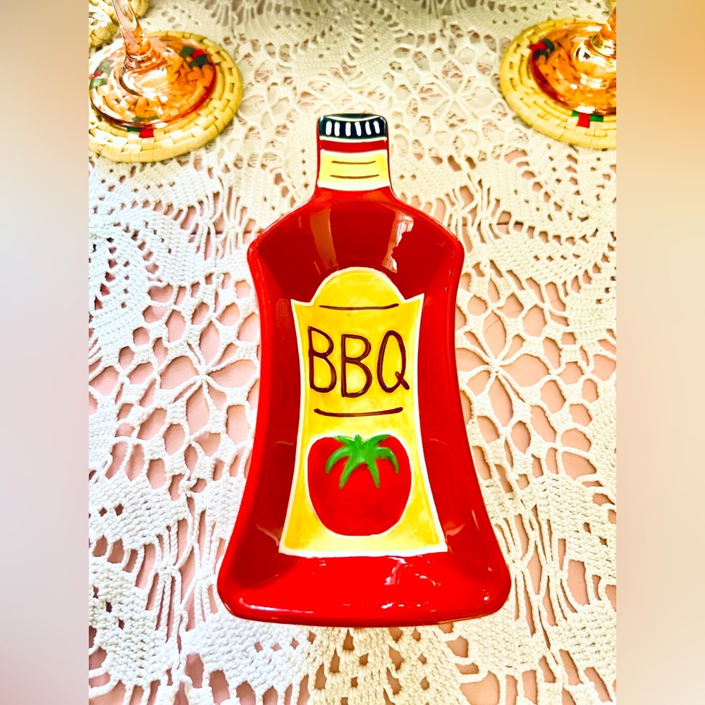 BBQ Sauce Kitchen Dish/ Dip Bowl